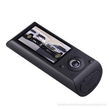 Car DVR with GPS, G-sensor and Dual Cameras